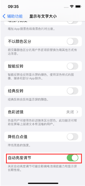 丹徒苹果15维修店分享iPhone 15 Pro系列屏幕亮度 